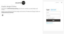 Desktop Screenshot of collectionstock.com